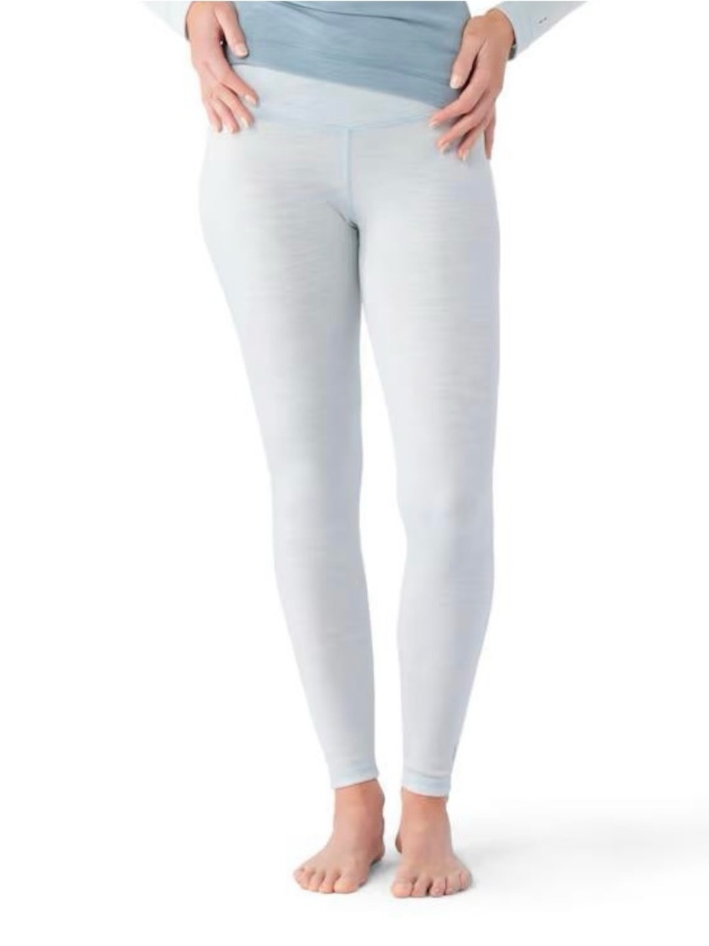 Smartwool Women's Classic Thermal Merino Base Layer Bottom - Winter Sky Heather